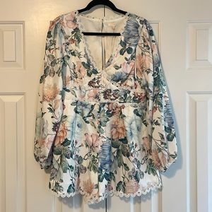 Vici floral romper